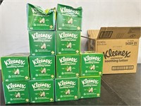 Kleenex soothing lotion facial tissues (2 boxes