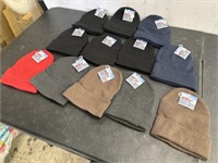 New (12) winter beanies adult one size