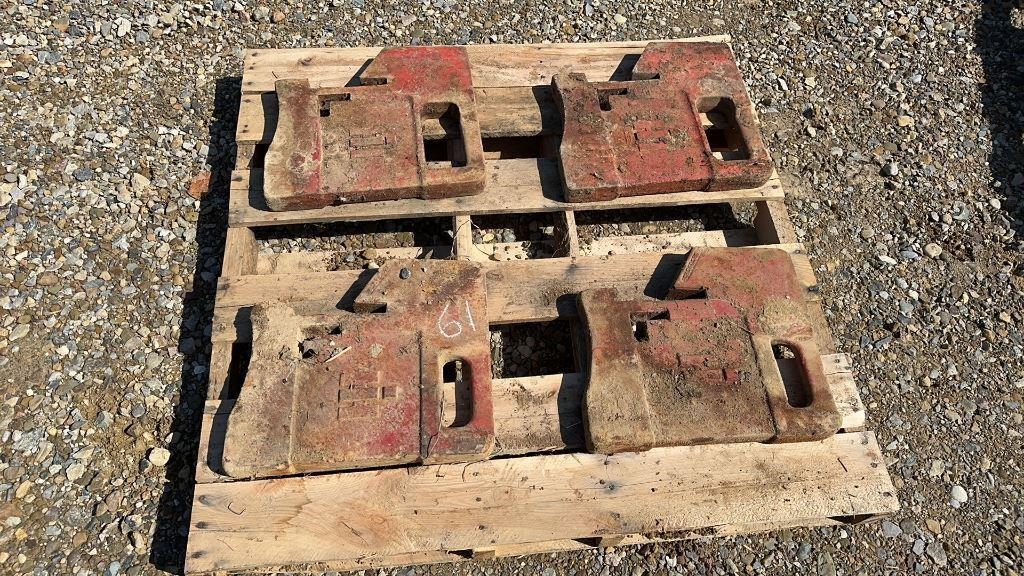 4- IH Tractor Weights