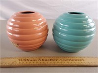 Vintage Pottery Craft Vases 5 & 1/4" H