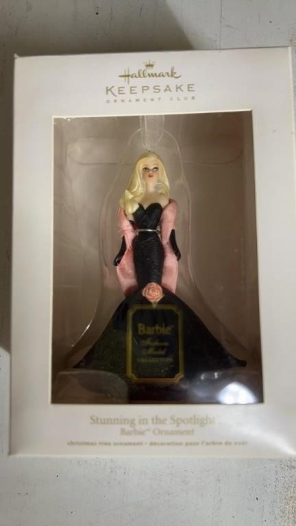 2012 Barbie, Hallmark keepsake ornament