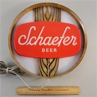 Schaefer Beer Light 14 & 3/4" W Cracked