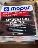 Double sided foam tape Pin Striping