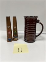 Cylindrical Florida Salt Pepper ShakersHALL Mug