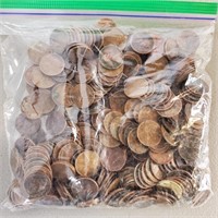 300ct Assorted Wheat Pennies All D Mint