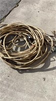 Commercial extension cords, heavy wire, 2 pc