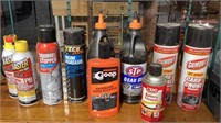 Car maintenance supplies as shown in bucket