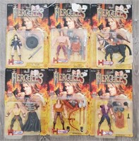 6 NIB Hercules Figures In Blisters