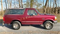 1996 FORD BRONCO XLT 4WD