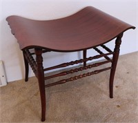 Antique vanity stool