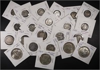 MIXED SILVER TYPE COINS