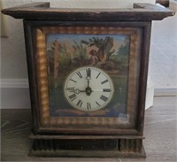 Gebrauchs Muster Schultz Ziegerstellung Clock,