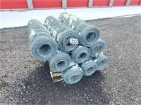 9- unused rolls of OK Brand Wire