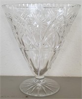 American Brilliant Cut Crystal Vase