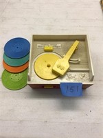 FISHER-PRICE MUSIC BOX AND RECORDS