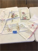 EMBROIDERED PILLOW CASES