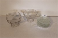 Group of collectible glass