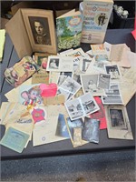 Ephemera Lot Postcards pictures paper and more!