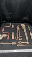Various vintage tools