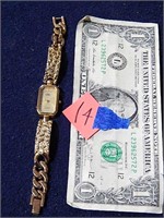 GNG Gold Tone Ladies Watch