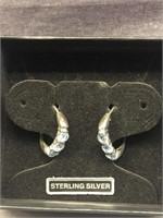 STERLING SILVER EARRINGS IN ORIGINAL BOX