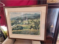 Signed & Numbered Appalachian Beauty Frame Picture