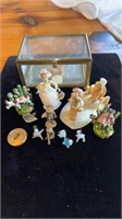 Collection of 12 miniature pieces, two teeny