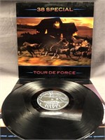 38 SPECIAL.  TOUR DE FORCE VINYL ALBUM.  COVER,