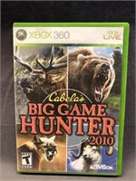 XBOX GAME DISC BIG GAME HUNTER 2010