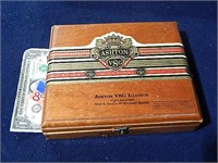 Ashton VSG Wooden Cigar Box (empty)