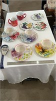 Mark Martha decorative mug and plate set,