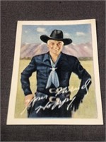 VINTAGE POST CEREAL HOPALONG CASSIDY TRADING