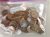 50ct Assorted Wheat Pennies