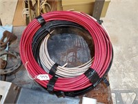 3 Rolls of Wire, Black, White & Red, 600 Volts