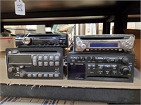 4 Car Radios, Sony, Pioneer & More