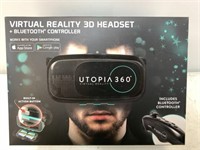 New Utopia 360 VR Reality 3D Headset