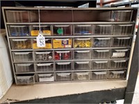 Organizer Bin With Electrical Connections