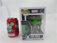 Funko Pop #147, She-Hulk avec protecteur
