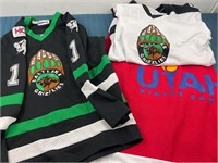 GRIZZLIES HOCKEY GAME JERSEYS & WINTER GAMES OLD