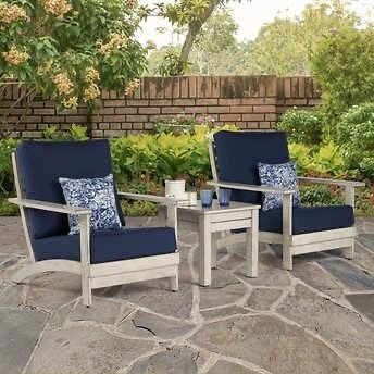 Westerly 3-piece Outdoor Patio Seating Set