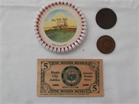 Old Twin Falls Idaho Tokens & Advertising