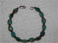 Turquoise & Sterling Bracelet