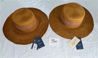 Straw Boater Hat - Universal Thread™ Tan S/M