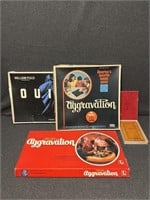 Aggravation games(2), Cribbage,Ouija board