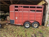 Moritz 16' Livestock Trailer