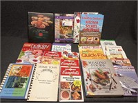 Diabetic cookbooks, and others