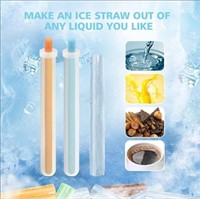 7$-Ice Straws Reusable Straw, Ice Making Straw