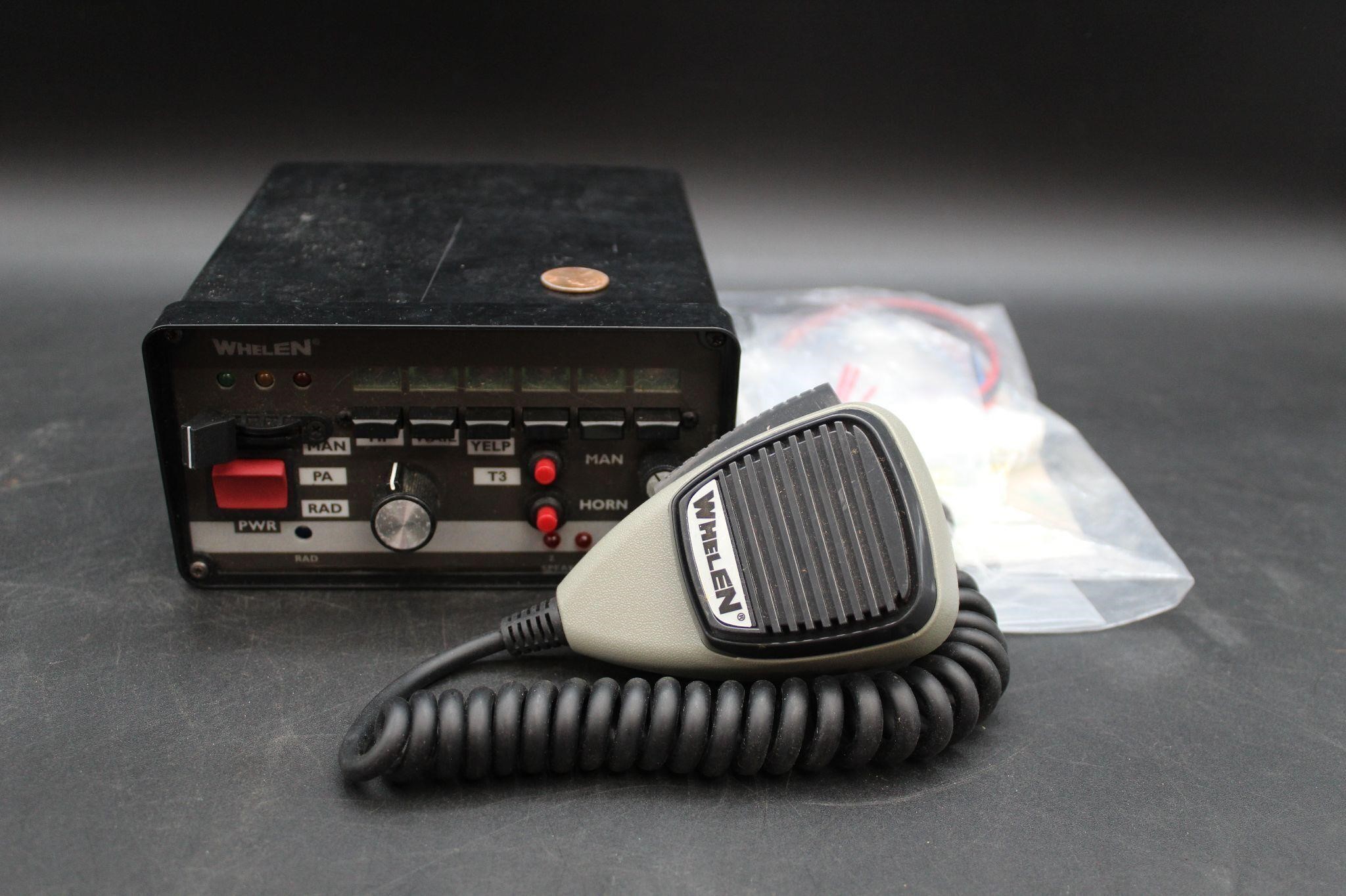 Whelen Siren Amp Power Control Center CB Radio