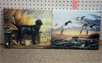 2-Ducks Unlimited canvas prints

1-Chandler,