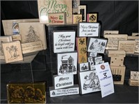 STAMPENDOUS+STAMPIN’ UP WOODEN